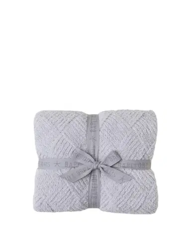 Barefoot Dreams CozyChic Diamond Weave Blanket | Thumbnail 1