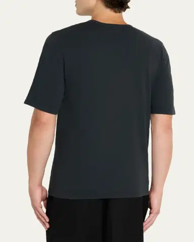 Saint Laurent Men's Basic Logo T-Shirt | Thumbnail 3 Saint Laurent Men's Basic Logo T-Shirt | Thumbnail 3