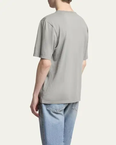 Saint Laurent Men's Basic Logo T-Shirt | Thumbnail 7 Saint Laurent Men's Basic Logo T-Shirt | Thumbnail 7