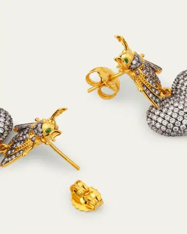 Begüm Khan Baby Bee Mon Amour Dangle Earrings | Thumbnail 4