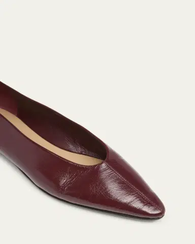 Bottega Veneta Sofia Pointed Leather Ballet Flats | Thumbnail 10 Bottega Veneta Sofia Pointed Leather Ballet Flats | Thumbnail 10