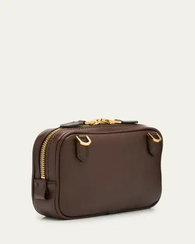 Tom Ford Men's Alexander Leather North/South Crossbody Bag | Thumbnail 3 Tom Ford Men's Alexander Leather North/South Crossbody Bag | Thumbnail 3