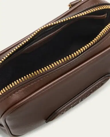 Tom Ford Men's Alexander Leather North/South Crossbody Bag | Thumbnail 4 Tom Ford Men's Alexander Leather North/South Crossbody Bag | Thumbnail 4