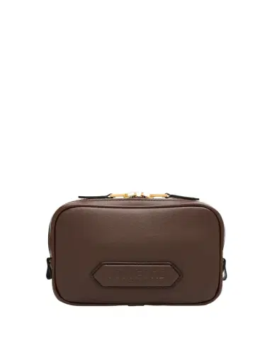 Tom Ford Men's Alexander Leather North/South Crossbody Bag | Thumbnail 1 Tom Ford Men's Alexander Leather North/South Crossbody Bag | Thumbnail 1