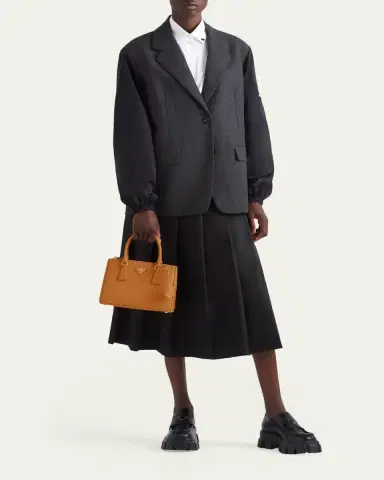 Prada Small Galleria Leather Top-Handle Bag | Thumbnail 7 Prada Small Galleria Leather Top-Handle Bag | Thumbnail 7