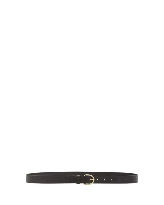 Classic Calf Leather Buckle Belt
