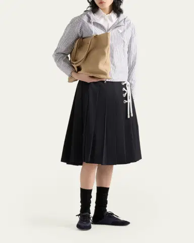 Prada Daino Soft Leather Tote Bag | Thumbnail 9 Prada Daino Soft Leather Tote Bag | Thumbnail 9
