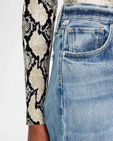 Citizens of Humanity Blaine High-Rise Straight Ankle Jeans | Thumbnail 4