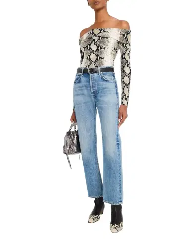 Citizens of Humanity Blaine High-Rise Straight Ankle Jeans | Thumbnail 1