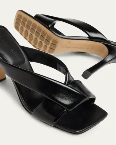 Bottega Veneta Criss Cross Padded Leather Slide Sandals | Thumbnail 5 Bottega Veneta Criss Cross Padded Leather Slide Sandals | Thumbnail 5