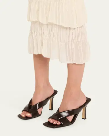 Bottega Veneta Criss Cross Padded Leather Slide Sandals | Thumbnail 6 Bottega Veneta Criss Cross Padded Leather Slide Sandals | Thumbnail 6