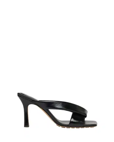 Bottega Veneta Criss Cross Padded Leather Slide Sandals | Thumbnail 1 Bottega Veneta Criss Cross Padded Leather Slide Sandals | Thumbnail 1