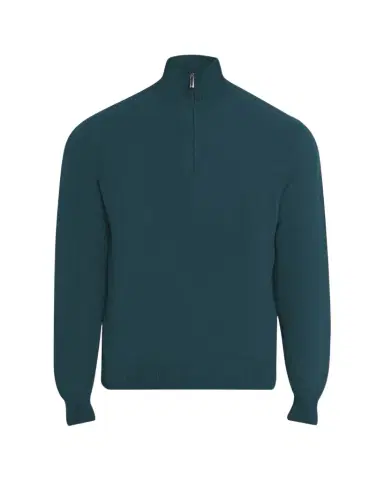 Massimo Alba Men's Cashmere Half-Zip Sweater | Thumbnail 1