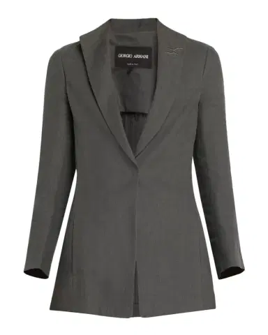 Giorgio Armani Linen Single-Breasted Blazer | Thumbnail 1 Giorgio Armani Linen Single-Breasted Blazer | Thumbnail 1