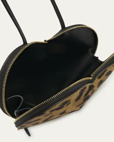 ALAÏA Le Coeur Crossbody Bag in Leopard Calf Hair | Thumbnail 4 ALAÏA Le Coeur Crossbody Bag in Leopard Calf Hair | Thumbnail 4