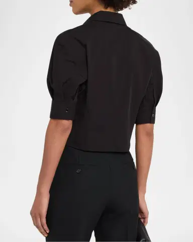Helmut Lang Articulated Short-Sleeve Shirt | Thumbnail 2