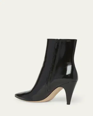 Gianvito Rossi Amelia Patent Leather Booties | Thumbnail 2