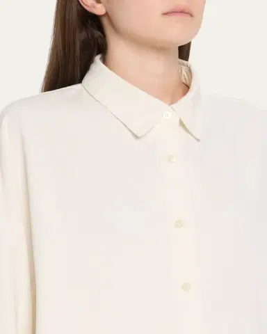 Dries Van Noten Casio Denim Button Down Shirt | Thumbnail 5