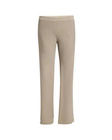 Giorgio Armani Triple Silk Georgette Flat Front Trousers | Thumbnail 1
