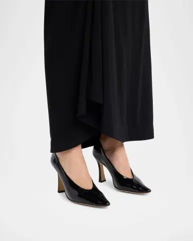 Bottega Veneta Leather Stiletto Sporty Pumps | Thumbnail 21