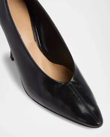 Bottega Veneta Leather Stiletto Sporty Pumps | Thumbnail 24