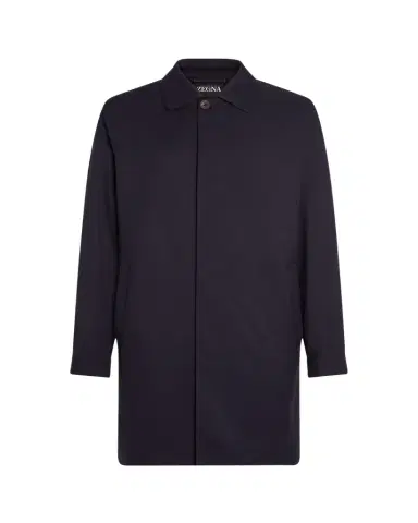 ZEGNA Men's Motorin 300cc Microfiber Rain Coat | Thumbnail 1 ZEGNA Men's Motorin 300cc Microfiber Rain Coat | Thumbnail 1