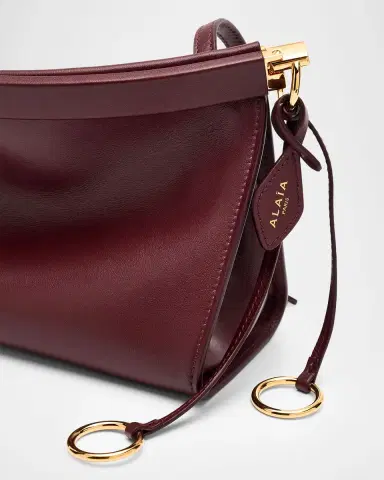 Alaïa Le Click Medium Shoulder Bag in Glossy Leather | Thumbnail 19 Alaïa Le Click Medium Shoulder Bag in Glossy Leather | Thumbnail 19