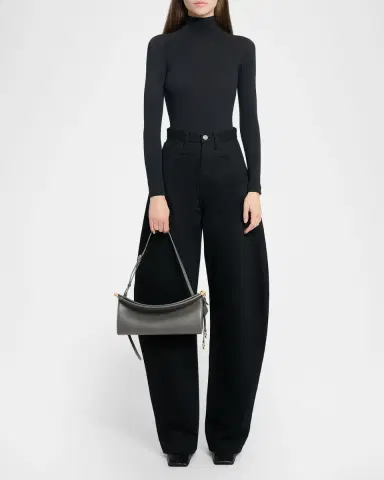Alaïa Le Click Medium Shoulder Bag in Glossy Leather | Thumbnail 23 Alaïa Le Click Medium Shoulder Bag in Glossy Leather | Thumbnail 23