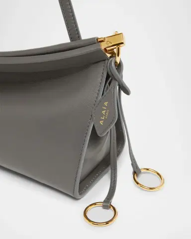 Alaïa Le Click Medium Shoulder Bag in Glossy Leather | Thumbnail 24 Alaïa Le Click Medium Shoulder Bag in Glossy Leather | Thumbnail 24