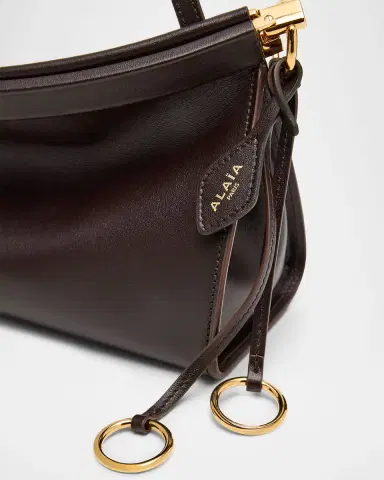 Alaïa Le Click Medium Shoulder Bag in Glossy Leather | Thumbnail 32 Alaïa Le Click Medium Shoulder Bag in Glossy Leather | Thumbnail 32