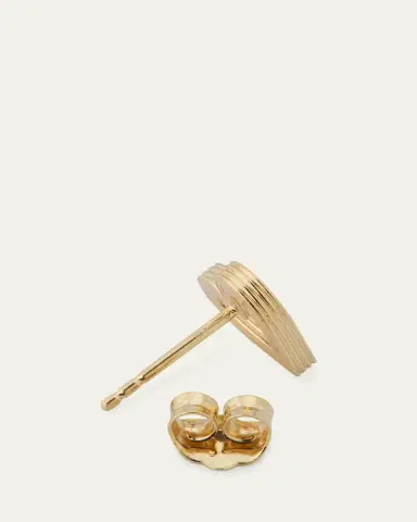 Sydney Evan Fluted Heart Stud Earrings | Thumbnail 3 Sydney Evan Fluted Heart Stud Earrings | Thumbnail 3