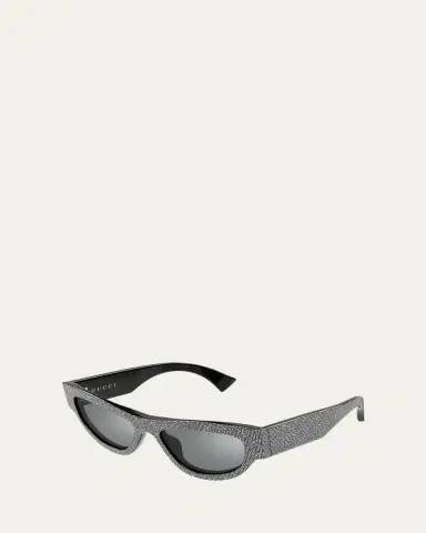 Gucci Recycled Acetate Cat-Eye Sunglasses | Thumbnail 2 Gucci Recycled Acetate Cat-Eye Sunglasses | Thumbnail 2