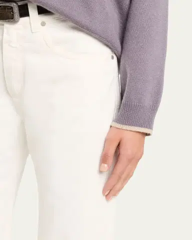 Brunello Cucinelli Contemporary Square Straight-Leg Capri Jeans | Thumbnail 5 Brunello Cucinelli Contemporary Square Straight-Leg Capri Jeans | Thumbnail 5