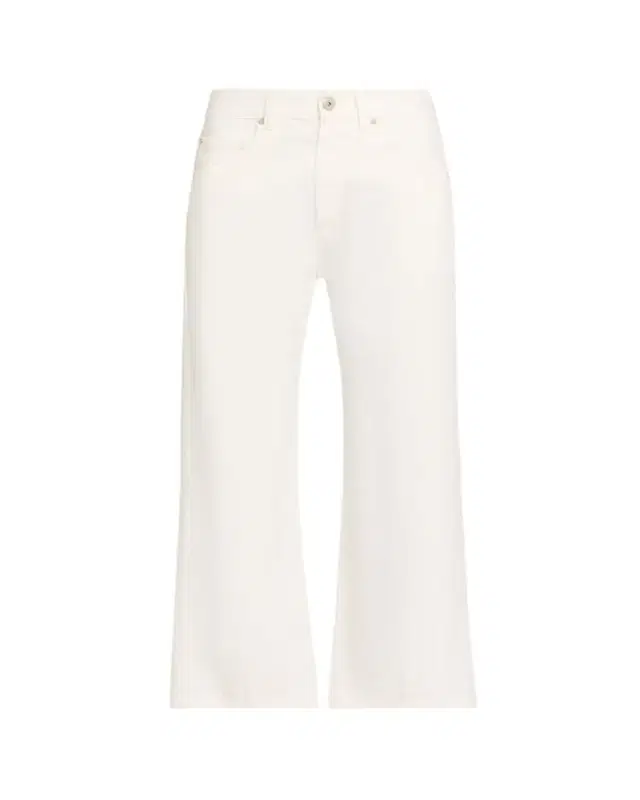 Contemporary Square Straight-Leg Capri Jeans