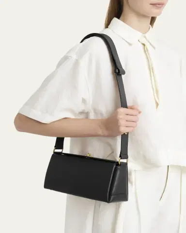 Plan C Folded Leather Shoulder Bag | Thumbnail 2 Plan C Folded Leather Shoulder Bag | Thumbnail 2