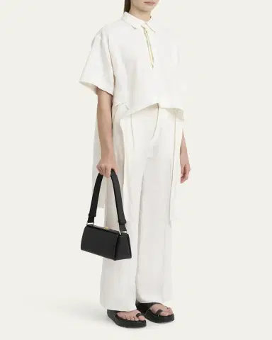Plan C Folded Leather Shoulder Bag | Thumbnail 5 Plan C Folded Leather Shoulder Bag | Thumbnail 5
