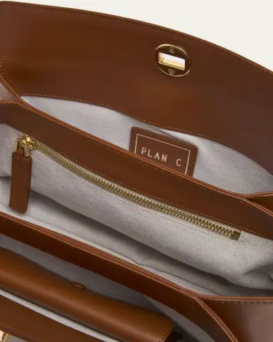 Plan C Folded Leather Shoulder Bag | Thumbnail 9 Plan C Folded Leather Shoulder Bag | Thumbnail 9