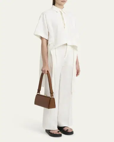 Plan C Folded Leather Shoulder Bag | Thumbnail 10 Plan C Folded Leather Shoulder Bag | Thumbnail 10