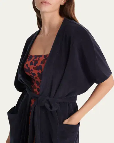 Eres Thalasso Robe Coverup | Thumbnail 4 Eres Thalasso Robe Coverup | Thumbnail 4