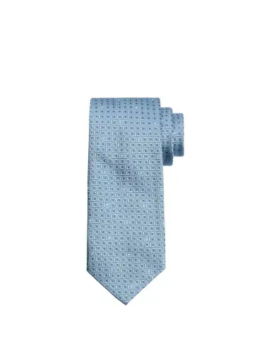 Brioni Men's Geometric Jacquard Silk Tie | Thumbnail 1