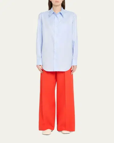 Brioni Button Down Cotton Twill Shirt | Thumbnail 2 Brioni Button Down Cotton Twill Shirt | Thumbnail 2