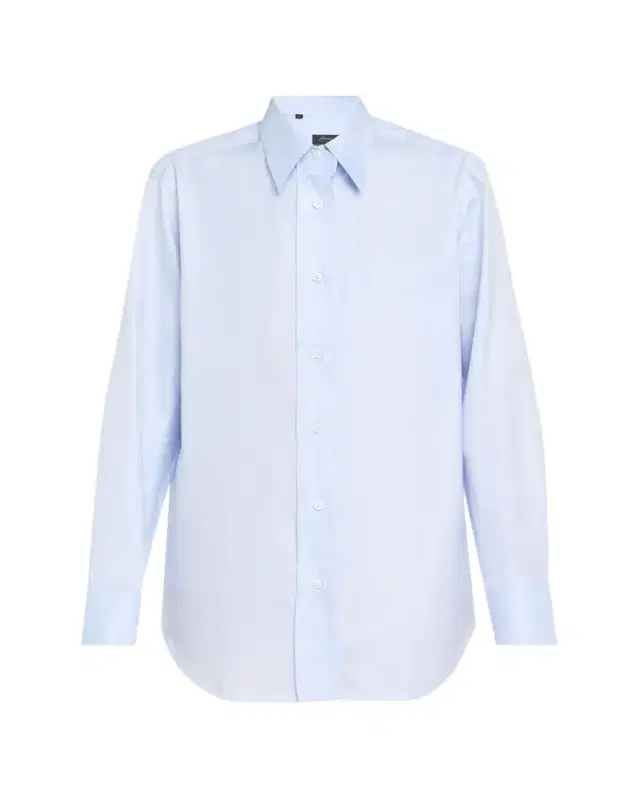 Brioni Button Down Cotton Twill Shirt