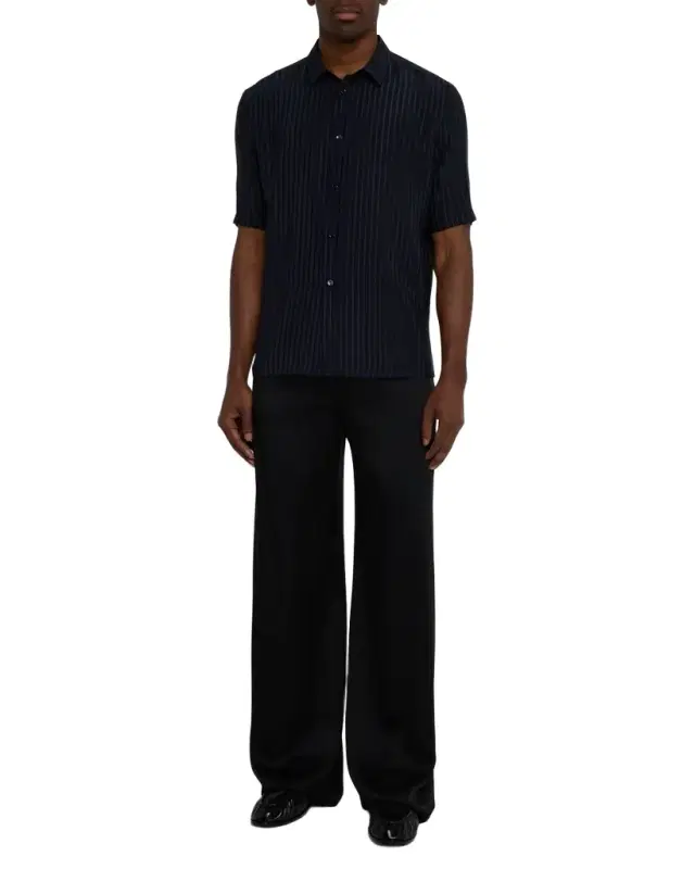 Saint Laurent Men's Tonal Stripe Button-Down Shirt