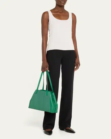 Akris Ai Small Leather Shoulder Bag | Thumbnail 9 Akris Ai Small Leather Shoulder Bag | Thumbnail 9