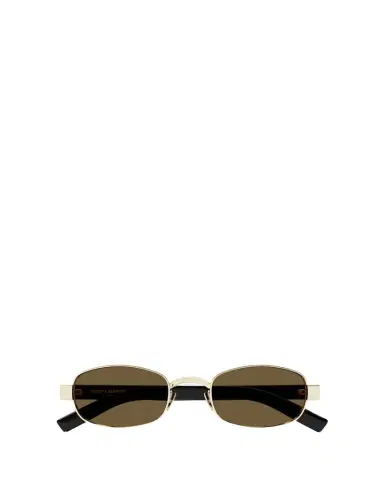 Saint Laurent Unisex Round Metal Sunglasses | Thumbnail 1