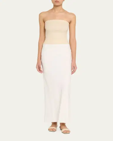 ANEMOS Bias-Cut Stretch Twill Maxi Skirt | Thumbnail 2 ANEMOS Bias-Cut Stretch Twill Maxi Skirt | Thumbnail 2