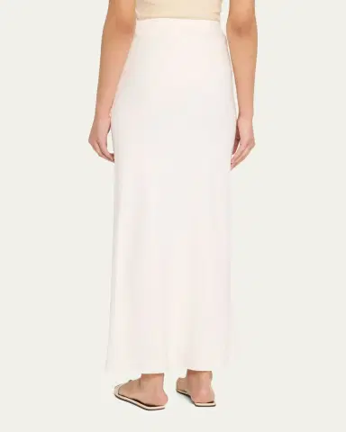 ANEMOS Bias-Cut Stretch Twill Maxi Skirt | Thumbnail 3 ANEMOS Bias-Cut Stretch Twill Maxi Skirt | Thumbnail 3