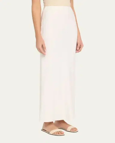 ANEMOS Bias-Cut Stretch Twill Maxi Skirt | Thumbnail 4 ANEMOS Bias-Cut Stretch Twill Maxi Skirt | Thumbnail 4