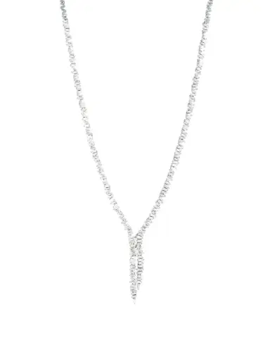 Suzanne Kalan 18K White Gold Classic Diamond Bolero Necklace | Thumbnail 1 Suzanne Kalan 18K White Gold Classic Diamond Bolero Necklace | Thumbnail 1
