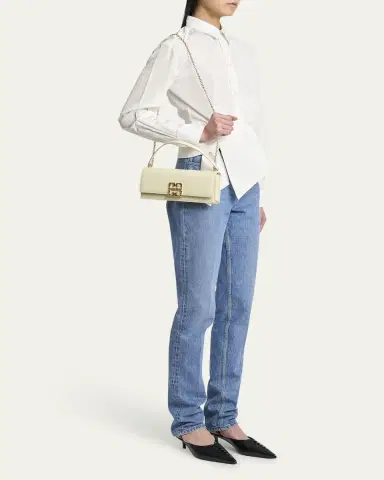 Givenchy 4G Liquid Small Chain Shoulder Bag in Leather | Thumbnail 10 Givenchy 4G Liquid Small Chain Shoulder Bag in Leather | Thumbnail 10